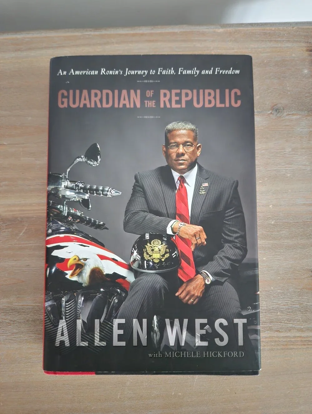 Signed Allen West Guardian of the Republic Hardcover First Edition Book